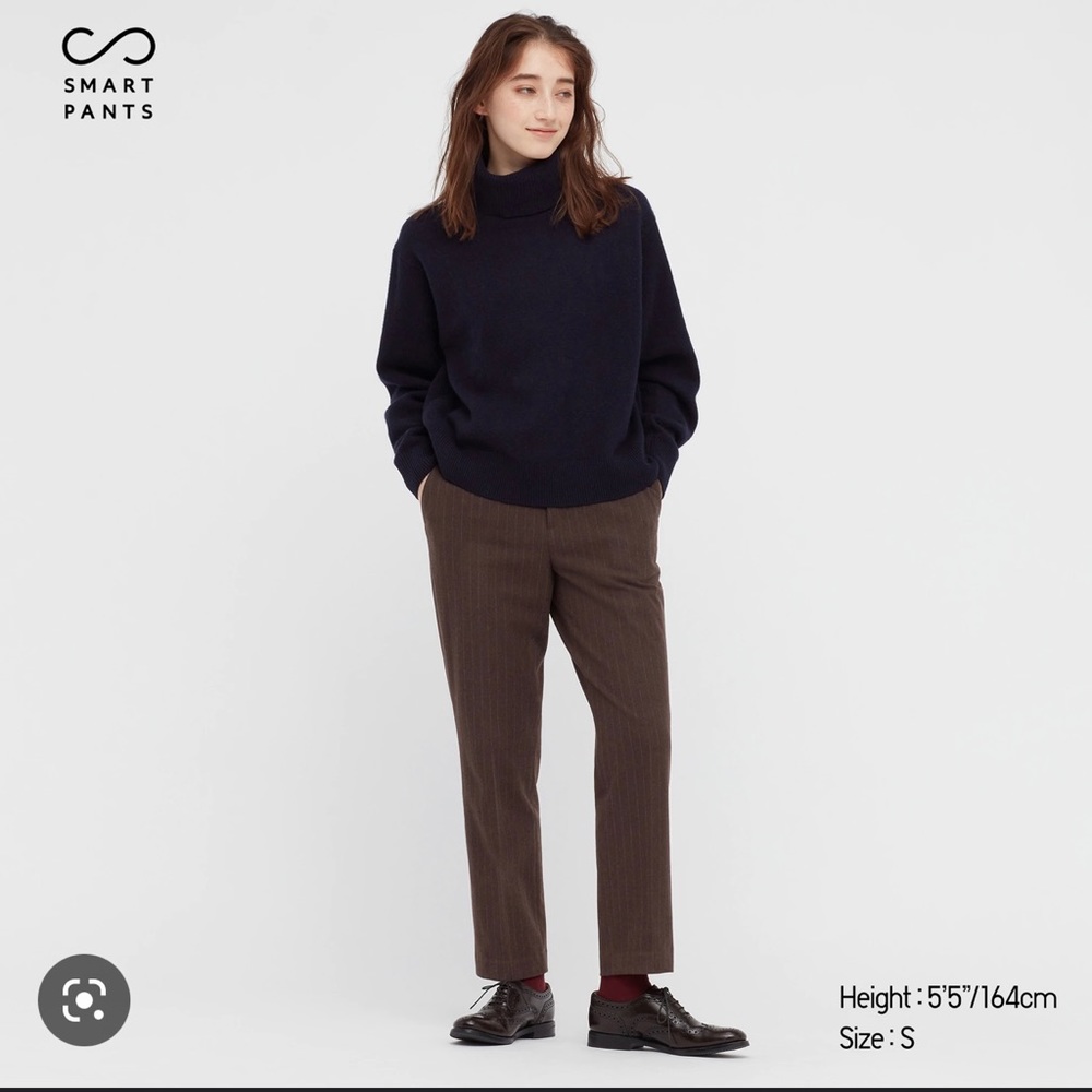 Smart Straight Ankle Pants